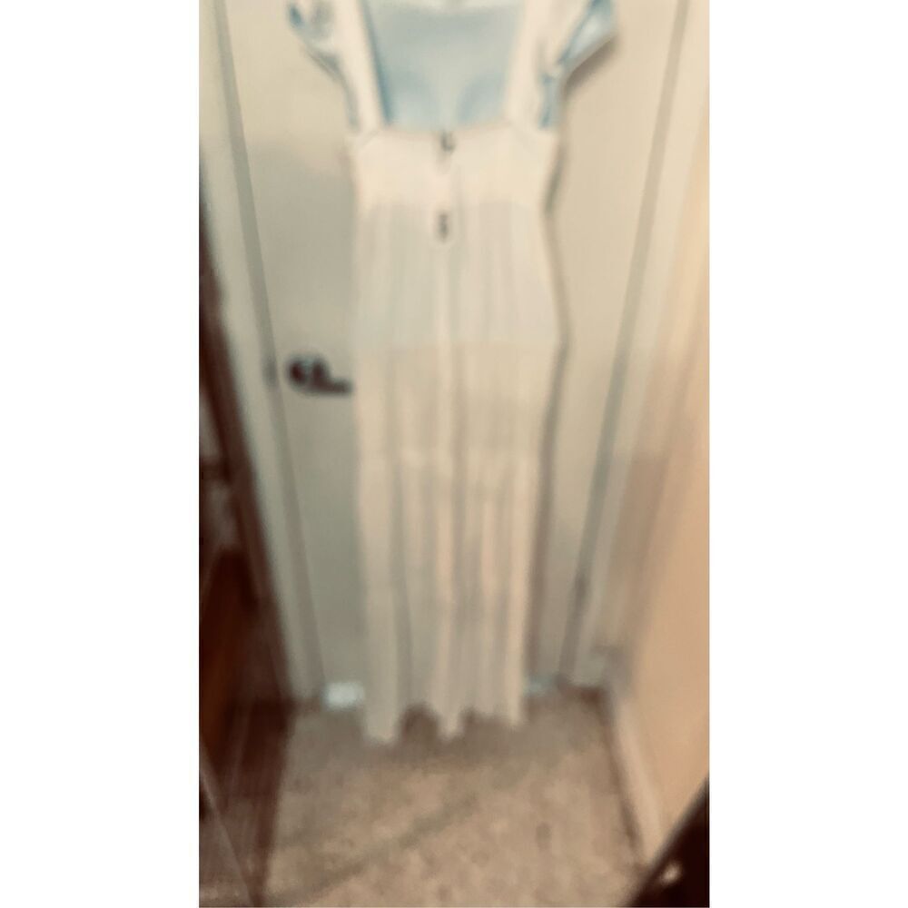 BB Dakota Ready Yacht Dress White Gauze Womens Dress Womens SZ XS New - Picture 6 of 15